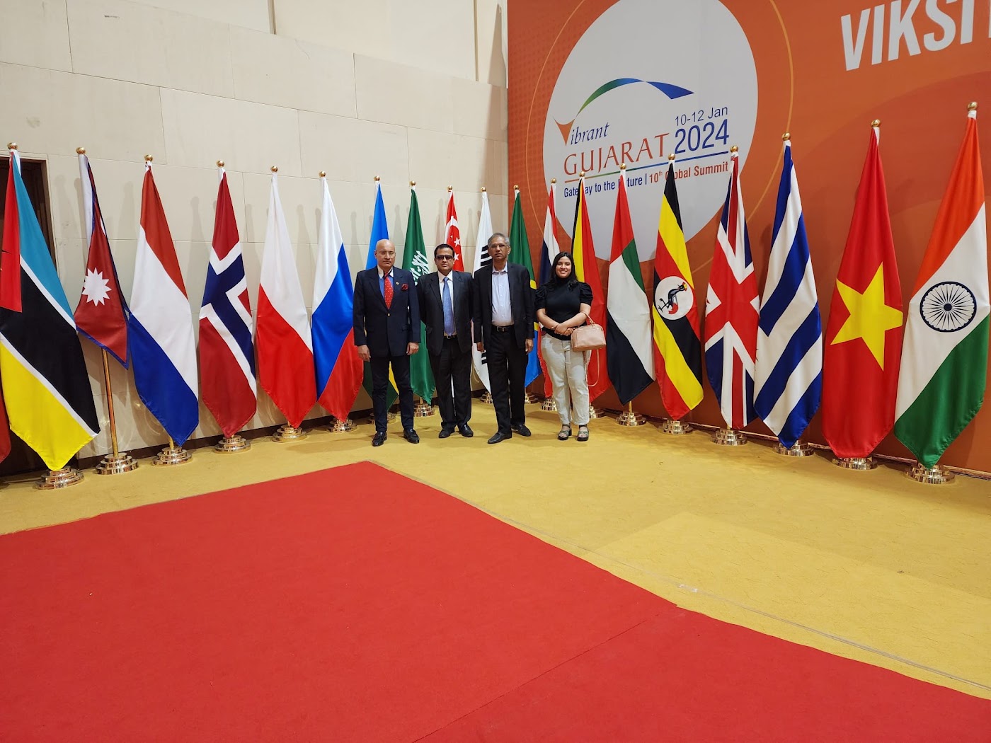 The AllianceIndus Foundation USA delegation to Vibrant Gujarat, 2024 (9)